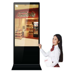 IDP Electronics 4k Interactive Digital Display Kiosk 55 Inch Freestanding