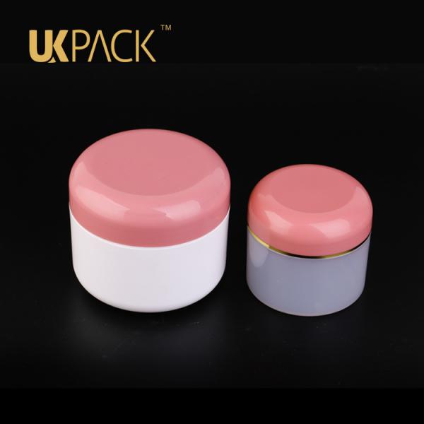 Large capacity 100ml 200ml Cheap plastic cream jar packaging for cosmetics