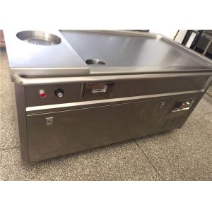 Rectangle Stainless Steel Japanese Teppanyaki Grill With Thermostat Control