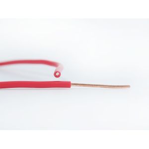 300V 105℃ UL wire UL1569 Electrical Cable with UL certificated 8AWG in Red Color