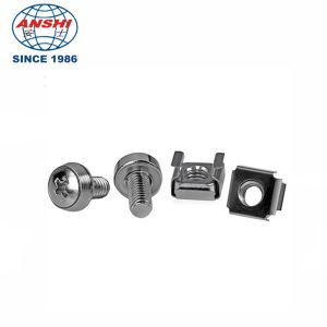 M6 Mounting Screws and Cage Nuts Server Rack Accessories