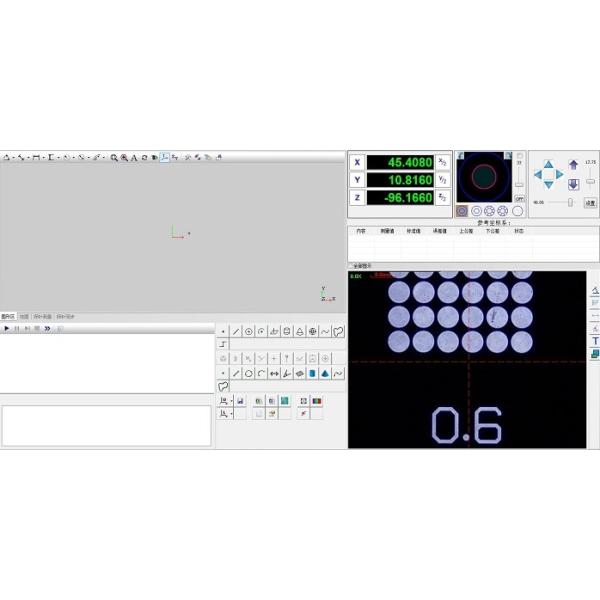 Cell Phone LCD PCB 3d Metrology Software Automatic VMM Software for Metal