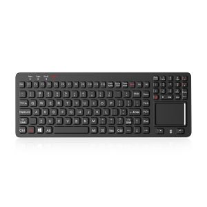 Ip65 Dynamic Silicone Rubber Keyboard Waterproof With Touchpad