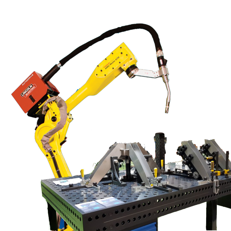 FANUC R-0iB 6 Axis Industrial Arc Welding Robotic Arm Steel Pipe Welding
