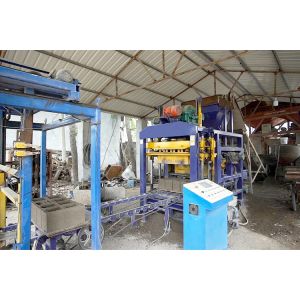 PLC Control QTJ4-25 500pcs/H Hydraulic Block Making Machine