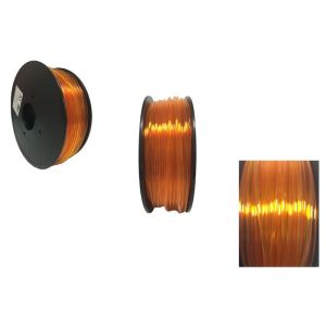 Wholesale 1 Kg Spool Orange PLA 3D Printer Filament Dimensional Accuracy 1.75mm from china suppliers