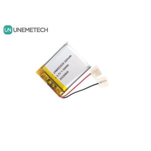 502530 3.7V 320mAh Rechargeable Polymer Lithium Battery for Wearable Products