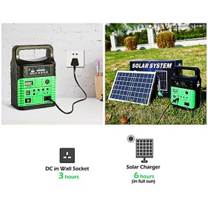 Small LE Power Solar Lighting System Kit Mini Indoor Camping Portable For Rural