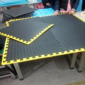 Wholesale 24x24inch 11mm Interlocking Garage Floor Mats Diamond Design from china suppliers