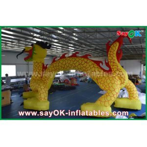 Wholesale Halloween Inflatable Arch Logo Printing Dragon Shaped Inflatable Arch Archway 7 * 4m Custom Inflatable Arch from china suppliers