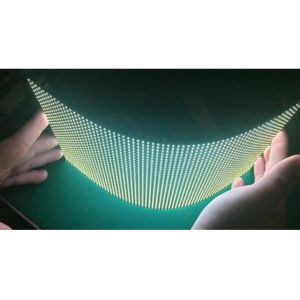 Magnetic Module Indoor Flexible Led Display Irregular Led Screen SMD3528 Type