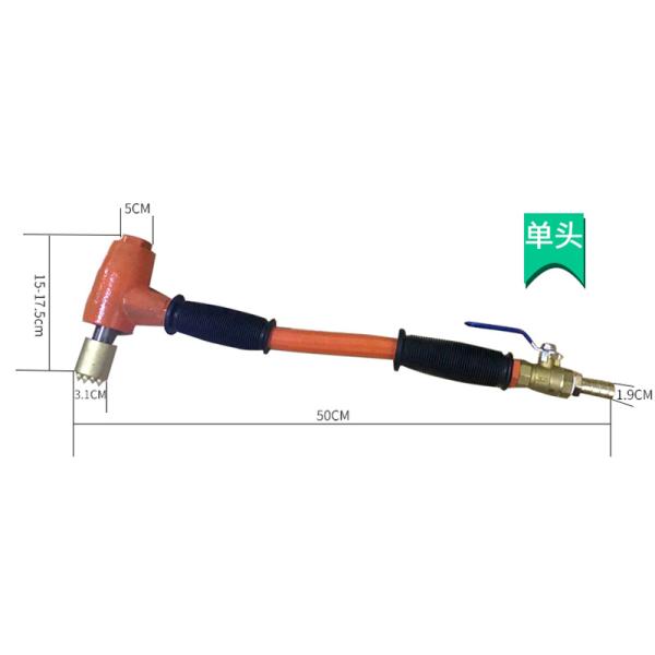 Multi Heads Handheld Pneumatic Single Head Chisel Head Semi Automatic