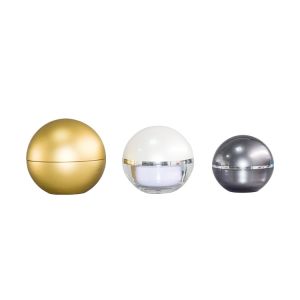 Round Acrylic cream Jar 15ml 30ml 50ml