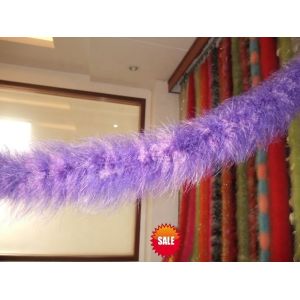 Dyed Marabou And Coque Feather Boa Highly Durable 2 Yards Length