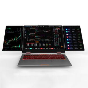 China 16-Inch Laptop with Triple Touchscreens, Dual-Channel DDR5, Keyboard Backlighting, Fingerprint Lock, and Intel Core i7-1260P CPU on sale