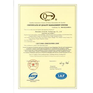 Shenzhen Createk Technology Co., Ltd Certifications
