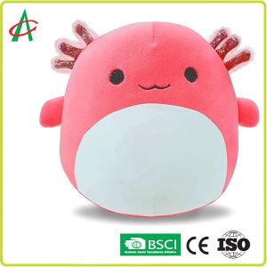 Angelber Nontoxic 20.4cm Soft Down Cotton Axolotl Plush Pillow