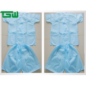 Fluid Repellent Nonwoven Disposable Scrub Suits For SPA