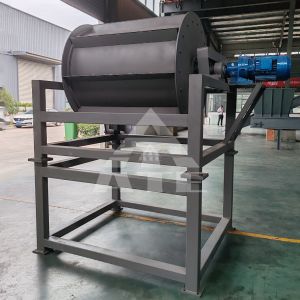Rotary Drum Type Magnetic Separator 100t/H-500t/H Dry Magnetic Separator