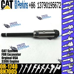 Fuel Injector 8N7005 0R-1740 0R-3418 For Caterpillar Excavator Engine 3304 3304B