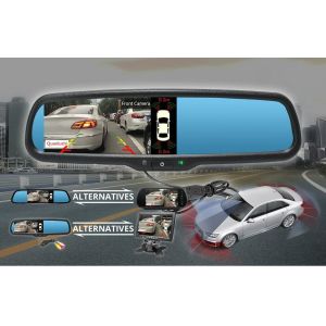High Security Reverse Parking Sensor , Front And Rear Parking Sensors PAL / NTSC