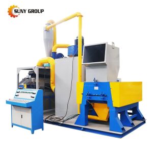 380V 50Hz 3Phase Copper Wire Crusher Grinding And Separator Recycling Granulator
