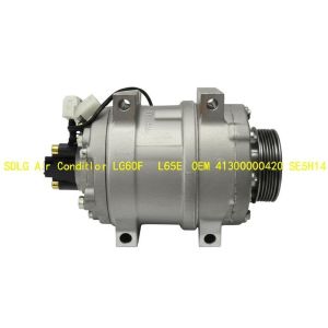 EexcavaStart SDLG Air Condition Compressor LG60F L65E OEM 4130000420 SE5H14