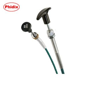 Non-Lock Push-Pull Control Head For Remote Engine Shutdown