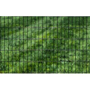 14 Gauge Welded Black PVC Coated Wire Mesh Fencing 1X3 inch 6ft Height