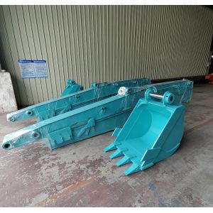 Custom Q355B Excavator Sliding Arm , Telescopic Dipper Arm For Construction Site