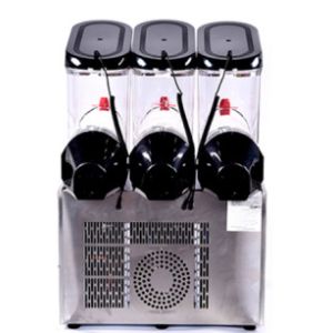 3 flavour Smoothie Slush Machine , 0.7KW Snacks Maker Machine