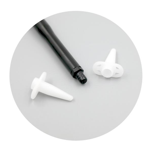Spray Nozzle Foam Gun Plastic Tip without internal thread