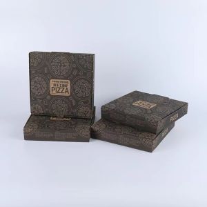 Custom Eco Friendly Disposable Food Packaging Boxes Hamburg Pizza Box Manufactur