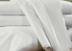 100% Cotton White Percale Hotel Quality Bed Linen Fitted Sheet , Pillow Cases