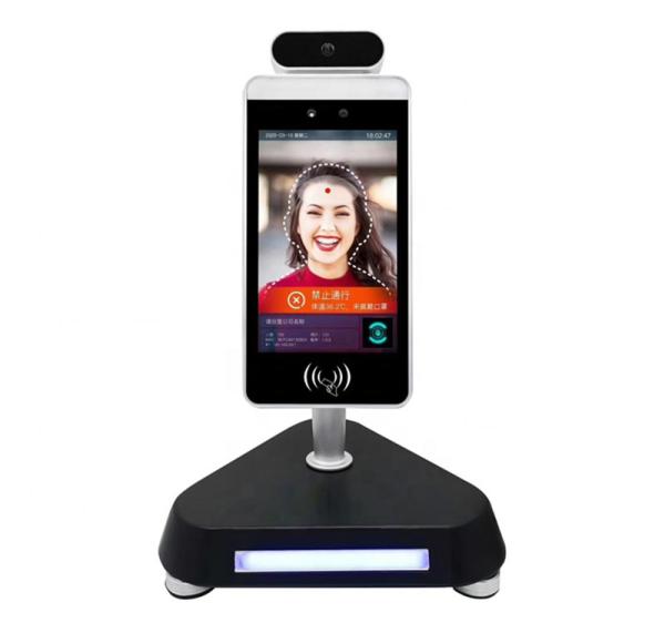 Quality Android Wall Mounted 8 Inch Device With Body Temperature Testing And Face Recognition For Access Control for sale