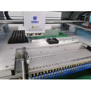 IC Stacks High Accuracy SMT Pick And Place Machine , Pick And Place Soldering