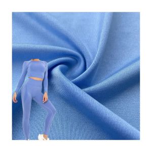 4 Way Stretch Double Layer Spandex Twill Fabric in Plain Dyed Style for