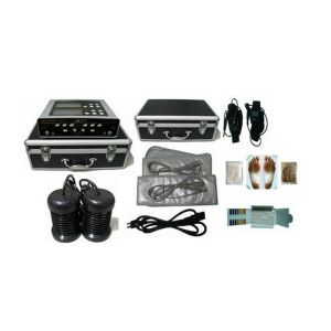 Wholesale LCD Display Ion Cleanse Bio Detox Foot Spa with heating belts for Two People from china suppliers