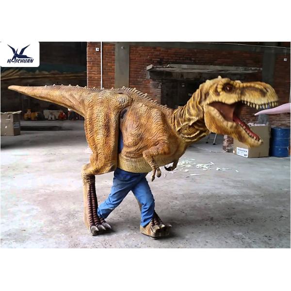 Simulation Walking Real Life Dinosaur Costume Controlled By Human / Hollywood Movie Props