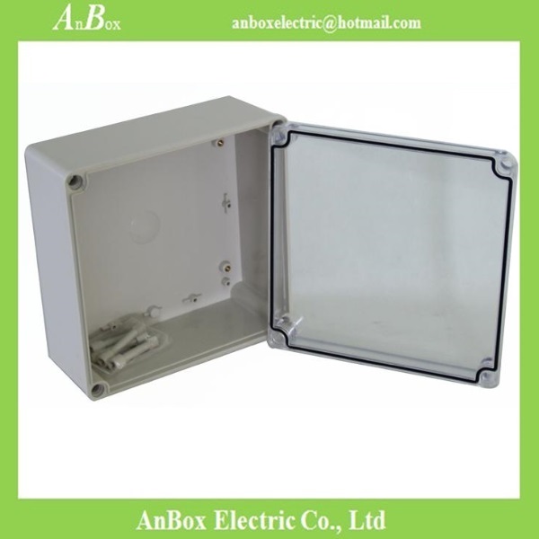 200*200*95mm ip66 electrical weatherproof enclosures with Clear Top