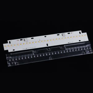 SMD3030 SMD2835 SMD5630 Aluminum PCB Board With Lens L280*W40mm