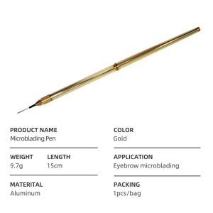 One Side Microblading Manual Pen Handle Eyebrow Permanent Makeup Pen