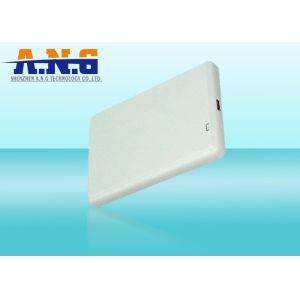 80G White Portable Passive Rfid Reader Bluetooth For Warehouse Management