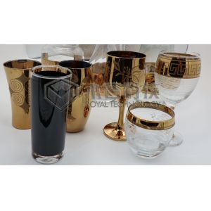 Double-sides TiN Gold glassware coating machine- RT1400-PLUS