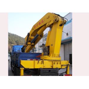 Durable 16 Ton Transporting Articulated Boom Crane , Hydraulic System