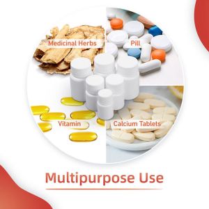 120ml Polyethylene Plastic Pill Bottle For Capsules Glossy Surface