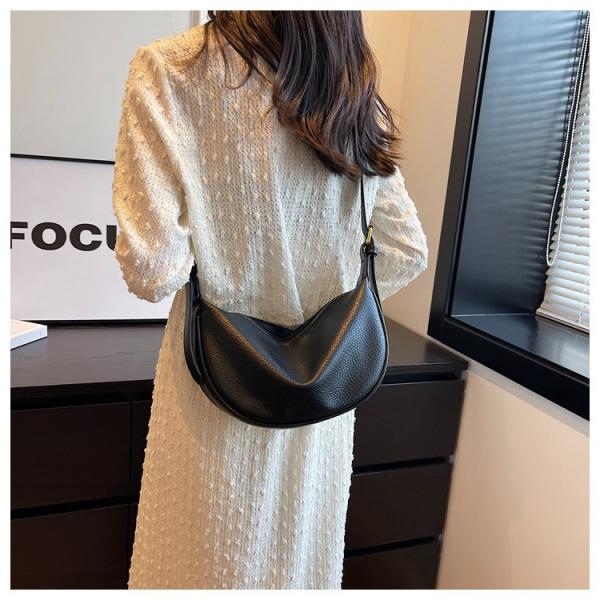 Polyester Lining Material 2023 Fashion Dumpling Bag Single Shoulder Bag for Women