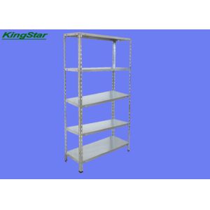 Wholesale 5 Tire All Purposes Bolt Together Metal Shelving Unit 65Kg Capacity , U Shape Stand from china suppliers
