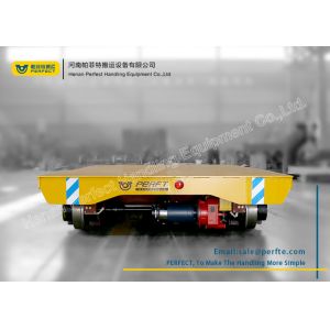 Angle Box Wheel Rail Powered Transfer Carts For Bridge Girder Transport