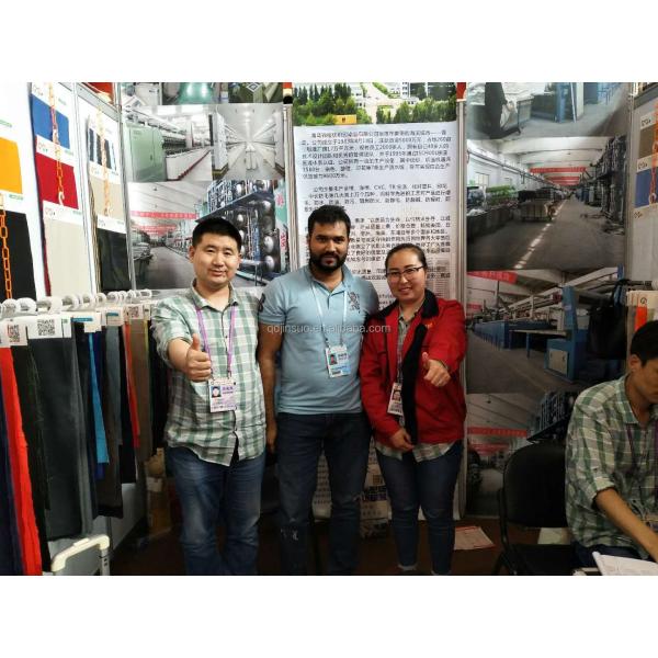 190gsm Spun Polyester Twill Material Density 108*58 for African Market Production